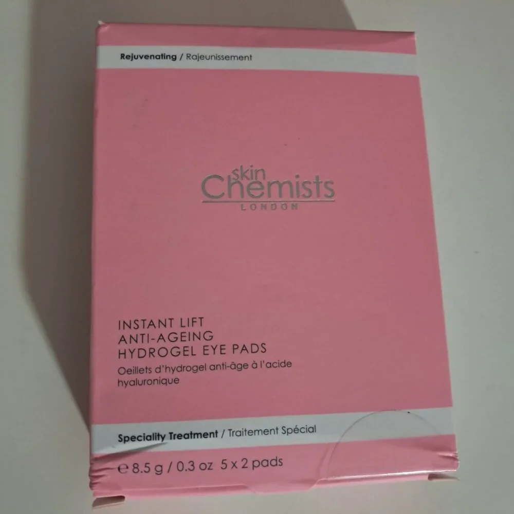 Skin Chemists Instant Lift Anti-aging Hydrogel Eye Pads NIB 2 Boxes